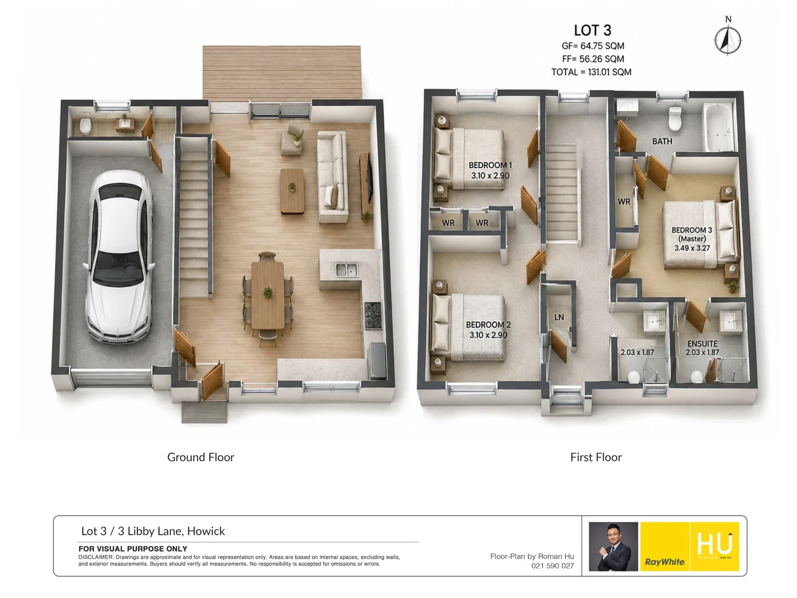 Floor plan — Lot 3, Howick